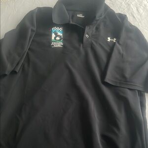 Under Armour Black Performance Polo Shirt